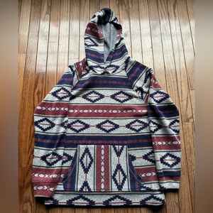 Brooklyn Cloth Mfg. Baja hoodie with Southwest design